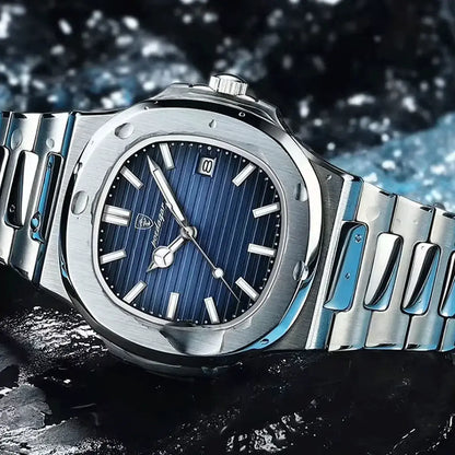 Herren Luxe Nautilus™ Uhr mit kostenlosem Armband-Kit – Ein echtes Schnäppchen!