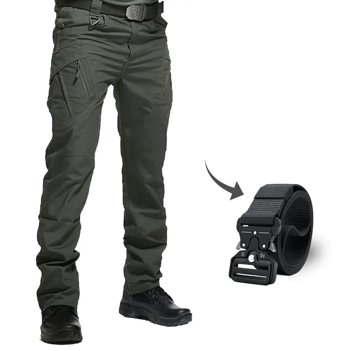 Kampftaugliche taktische Hose von WarriorWear® (+ kostenloser taktischer Gürtel)