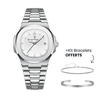 Herren Luxe Nautilus™ Uhr mit kostenlosem Armband-Kit – Ein echtes Schnäppchen!