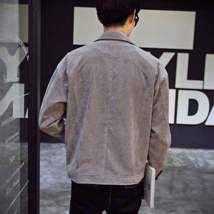 Herren Cordhemdjacke – Perfekt für einen ordentlichen britischen Look!