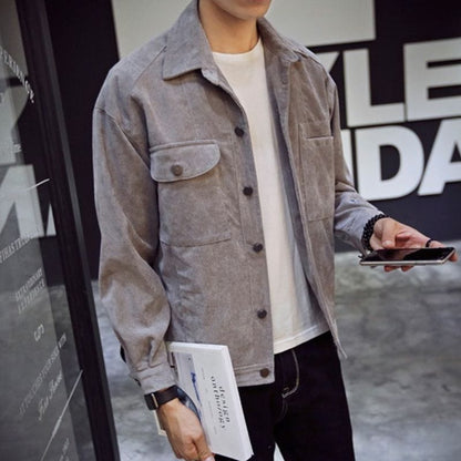 Herren Cordhemdjacke – Perfekt für einen ordentlichen britischen Look!